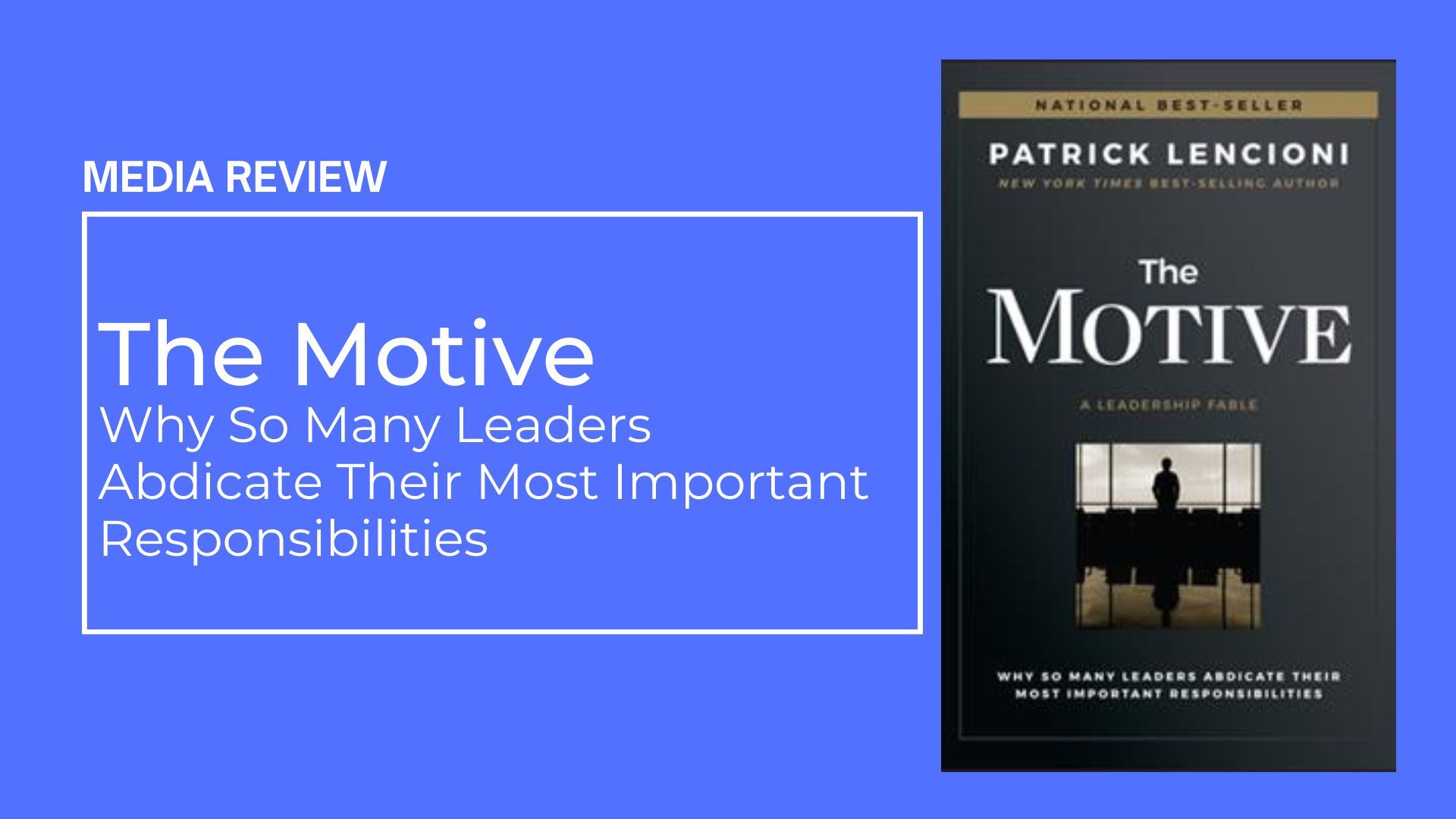 Book Review: The Motive