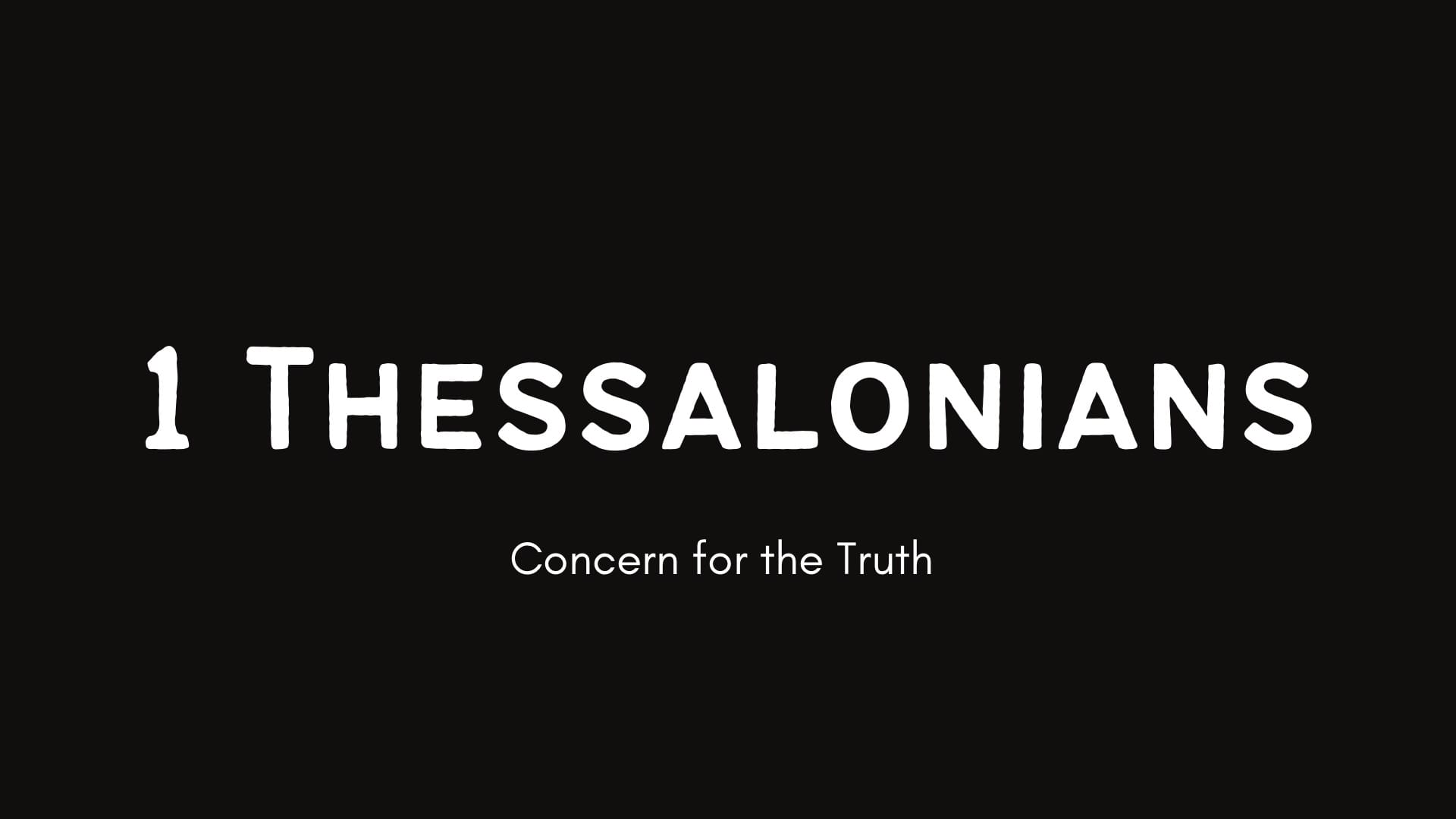 1 Thessalonians