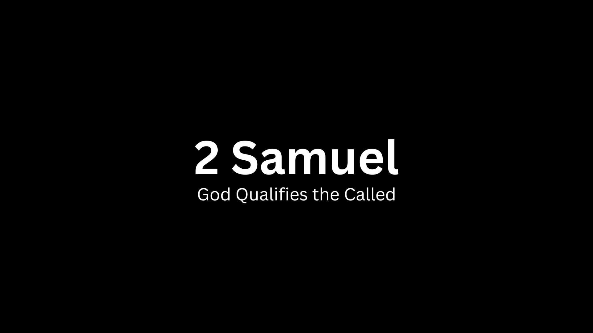 2 Samuel