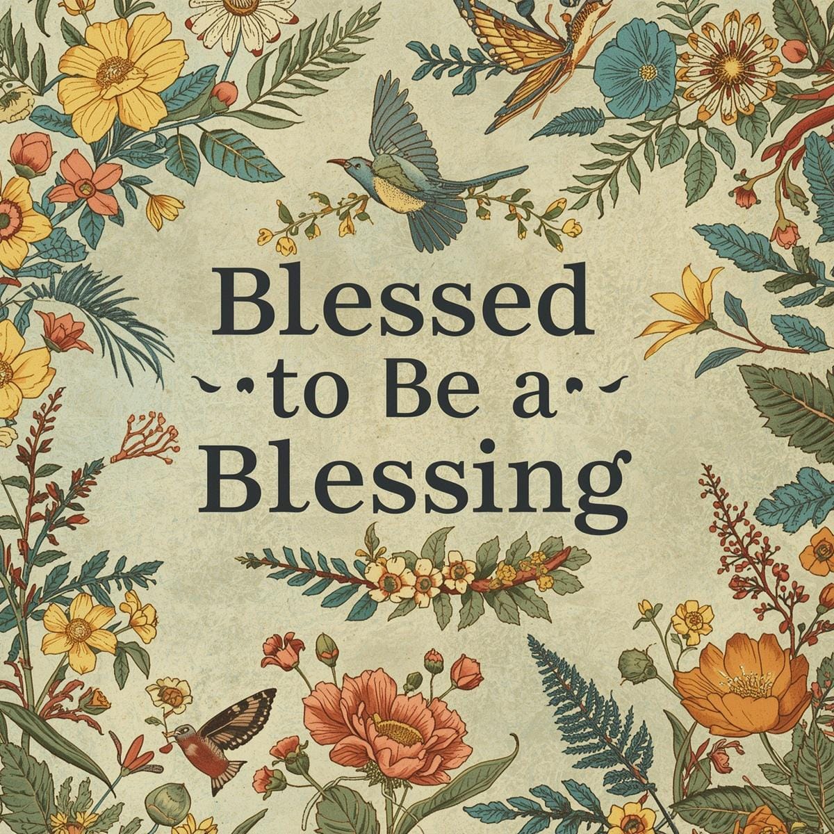 Blessed to Be A Blessing