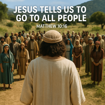 Jesus Tells Us to Go To All People