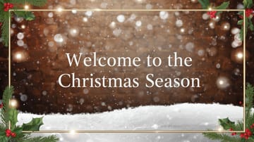 Welcome to the Christmas Season: Hope in the Middle of It All