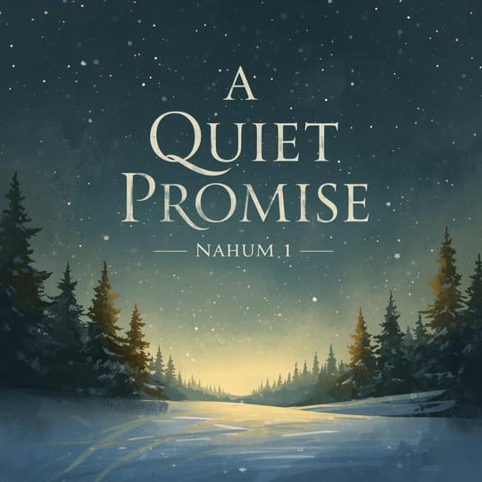 A Quiet Promise in a Loud Season 🎄